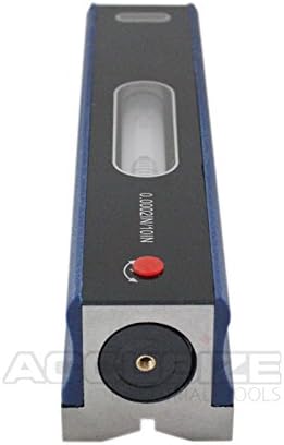 Accusize Industrial Tools 8'' Master Precision Level in Fitted Box, Accuracy: 0.0002''/10'', S908-C685