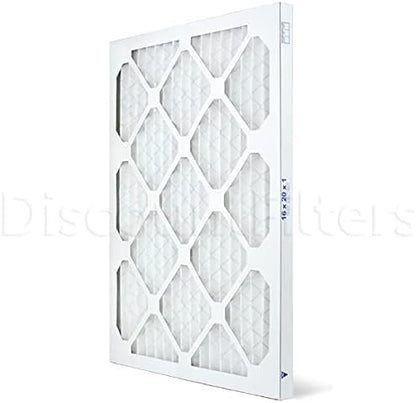 AIRx ALLERGY 16x20x1 MERV 11 Pleated Air Filter - Made in the USA - Box of 6