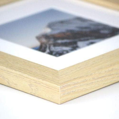 Frame It Easy 33 x 15 Wheat Wood Frame (Derby)
