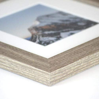 Frame It Easy 33 x 23 Rustic Gray Wood Frame (Derby)