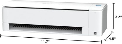 ScanSnap iX1300 Compact Wireless or USB Double-Sided Color Document, Photo & Receipt Scanner with Auto Document Feeder and Manual Feeder for Mac or PC, White
