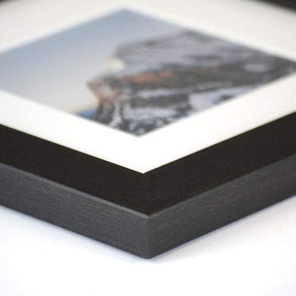 Frame It Easy 33 x 19 Coffee Wood Frame (Derby)