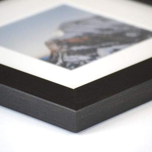 Frame It Easy 33 x 10 Coffee Wood Frame (Derby)