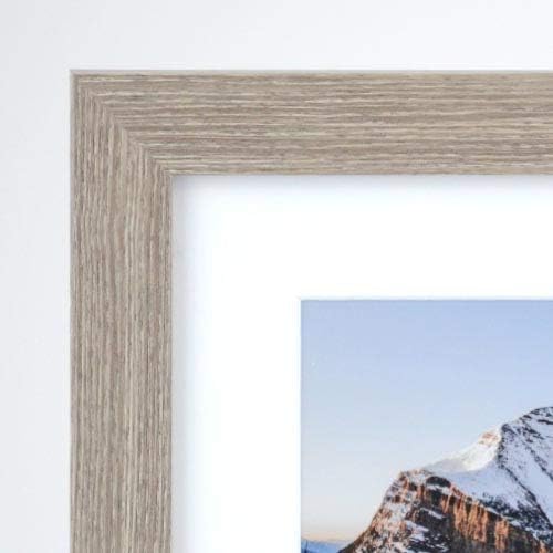 Frame It Easy 33 x 14 Rustic Gray Wood Frame (Derby)