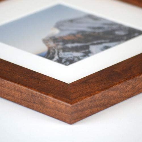 Frame It Easy 33 x 32 Russet Wood Frame (Derby)