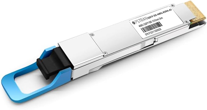 OPSTRAN 400GBASE-XDR4 QSFP-DD PAM4 Optical Transceiver Module Compatible with Juniper Networks QDD-4X100G-FR 1310nm 2km DDM MPO-12/APC SMF Support 4 x 100G-FR