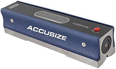Accusize Industrial Tools 8'' Master Precision Level in Fitted Box, Accuracy: 0.0002''/10'', S908-C685