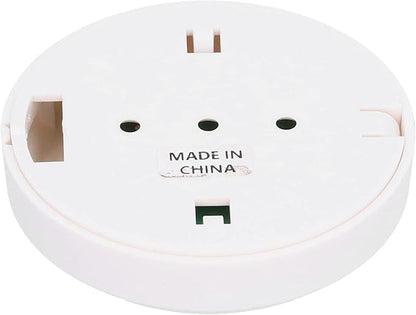 Wired Glass Break Detector Door Window Glass Break Detector Round Break in Sensor Tamper Alarm Ceiling or Wall Mount