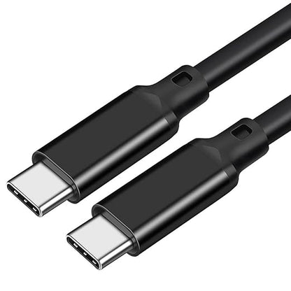 240W USB 3.2 Gen 2X2 Display Monitor Link Data Transfer Video Cable for Lepow Z1 15.6 In, InnoView, ASUS ZenScreen, KYY, Cocopar, Arzopa, AOC, ViewSonic Portable Monitor HDR Outputt Charger Power Cord