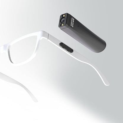 OrCam MyEye 2 Pro 2024. Advanced Wearable Artificial Intelligence Device with Assistive Capabilities: Voice/Gesture/Touch Control, Reads from Any Surface & Text Point