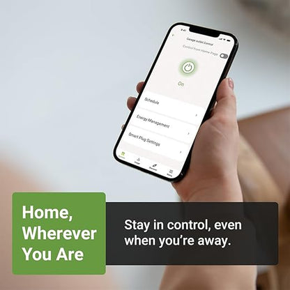 Emporia Energy Monitoring Smart Plug, WiFi Smart Outlet Plug Works with Alexa and Google Home - 15a WiFi Outlet with Timer, Mobile App, Home Energy Monitor, Scheduling - 2.4ghz WiFi Only (2 Pack)