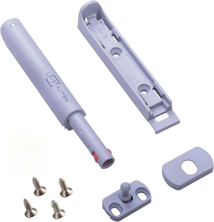 4 Sets Push Open Door Latch Touch Latches Push Latch Damping rebounder for Cabinet Hardware Release Latch Kitchen Drawer Push Catch Press Out Latch