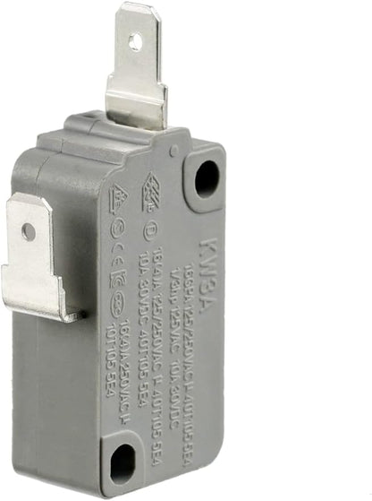 BOJACK Microwave Oven Door Switch KW3A 16A 125/250 V Door Interloc (Pack of 2 pcs Normally Close Switchs)