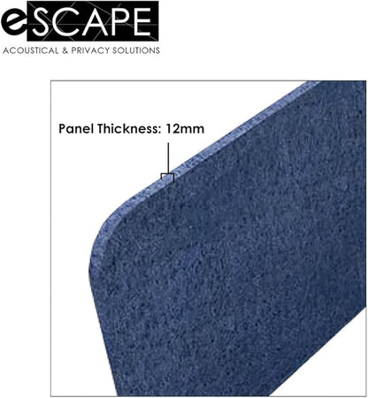 Escape Acoustic Wall Art | Matrix Design | Suspended Sound Proofing Panels | Eco-Friendly Recycled Material | 48X30 | Sand Dune