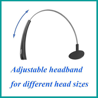 DailyHeadset RJ9 NC Mono Phone Headset for Analog Aastra Nortel Digium Polycom ShoreTel NEC Allworx Toshiba Phones Includes RJ9 and 3.5mm Adapter