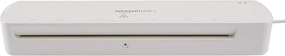 Amazon Basics 12-Inch Thermal Laminator Machine, Easy to Use for Home Office or School,White
