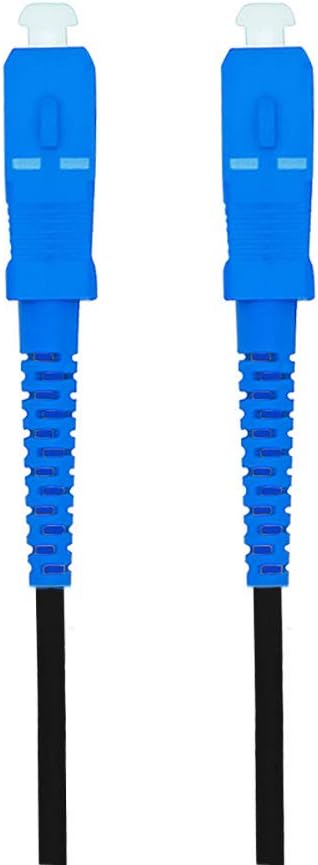 Jeirdus 20M SC to SC Outdoor Armored Simplex 9/125 SM Fiber Optic Cable Jumper Optical Patch Cord - Singlemode 20Meters 65ft