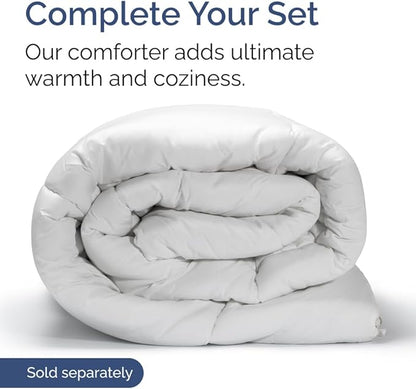 Full Size 4 Piece Sheet Set - Comfy Breathable & Cooling Bed Sheets Set - Hotel Luxury Bedding for Women, Men, Kids, Teens, Boys & Girls - Deep Pockets, Ultra-Soft, Wrinkle Free - Oeko-Tex - Charcoal