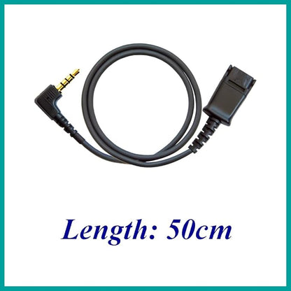 DailyHeadset RJ9 NC Mono Phone Headset for Analog Aastra Nortel Digium Polycom ShoreTel NEC Allworx Toshiba Phones Includes RJ9 and 3.5mm Adapter