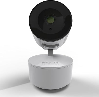 Nexxt Solutions Smart Wi-Fi Indoor Pan and Tilt Camera - 2K HD, Motion Detection, Night Vision, Two-Way Audio, Remote Access Alexa & Google Home Compatible | Camara de Seguridad