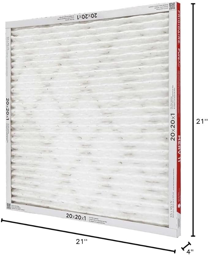 Frigidaire PureAir® 20" x 20" x 1" MERV 11 Air Filter - 4 Pack
