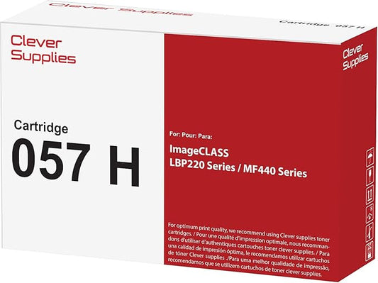 057H Toner Cartridge Replacement Compatible for Canon 057H High Yield Compatible with imageCLASS MF449dw MF448dw MF445dw LBP228dw LBP227dw LBP226dw (Black, 1-Pack)