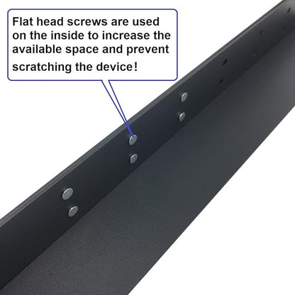 QiaoYoubang 1U Universal Rack Mount Rails- 4-Post Server Rack Shelf Rail 16-29 inches Adjustable Depth for APC HP IBM DELL Compaq