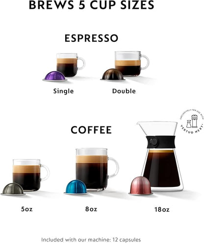 Nespresso Vertuo Next Deluxe Coffee and Espresso Maker by Breville