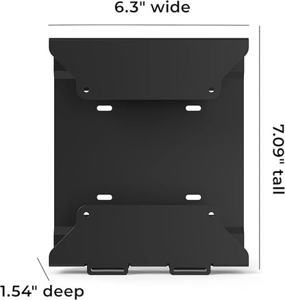 HumanCentric VESA Mount Compatible with HP Desktop Mini, HP ProDesk Mini, HP EliteDesk Mini, Replaces Dual VESA Sleeve for Mini Desktops v3, Mount on an Arm, Under Desk or Wall, 75x75mm, 100x100mm