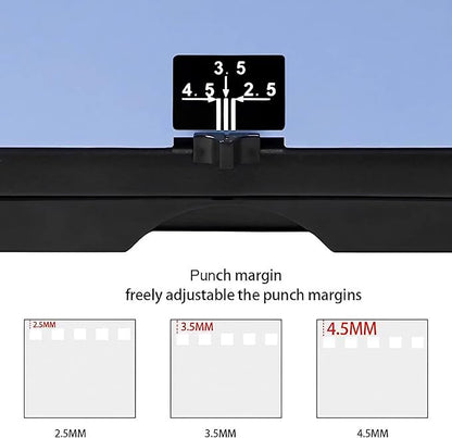 Rayson TD-130 Wire Binding Machine (Square Holes) Punch 12 Sheets/Bind 120 Sheets with Sturdy Metal Construction