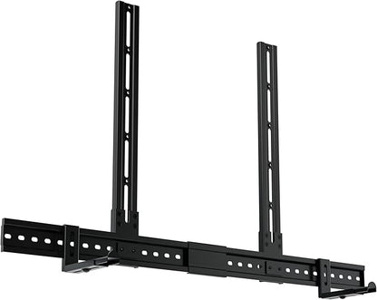 ECHOGEAR XL Soundbar Mount for Speakers up to 20lbs – Attaches to TVs up to 86” or Wood Studs 16-24”– Universal Design & 2.6” Extension for Dolby Atmos – Easy DIY Install w/Included Hardware