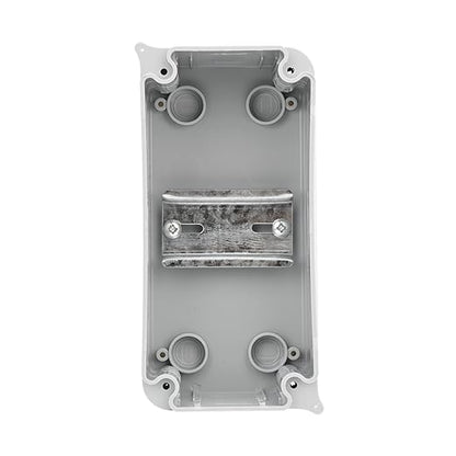 MOLLOM 3 Way Circuit Breaker MCB Distribution Protection Box with DIN Rail, IP65 Waterproof,for Indoor and Outdoor