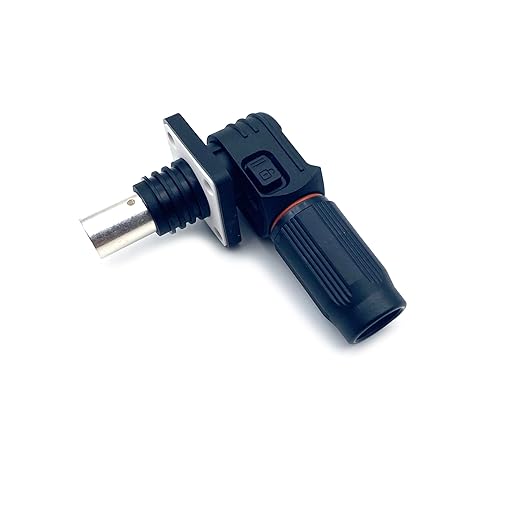 350A Battery Energy Storage Connector, 120mm² High Current Connectors IP67 Waterproof Crimping Wiring Power Adapter Quick Plug Terminal Right Angle Plug and Socket (1500V Black+Orange)