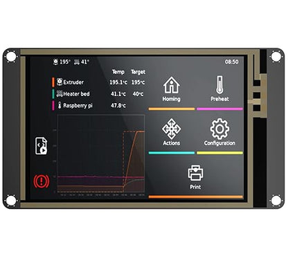 BIGTREETECH TFT35 SPI V2.1 Graphic Smart Display Compatible BTT Manta M8P/M4P/M5P, Manta E3EZ Control Board + CB1 Support Running Klipper Firmware DIY Upgrade 3D Printer