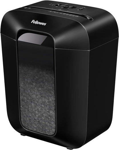 Fellowes LX41-DB 8-Sheet Micro-Cut Paper Shredder for Home Office