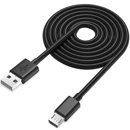 15FT Long Micro USB Cable,PS4 Controller Charger Cord for Xbox One S X,PS4 Charging Cable for Sony PlayStation-4,PS 4 Slim Pro,Fire Stick,Old Android Phone Micro B Data Cord for Samsung Kindle Tablet
