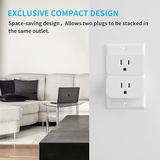 THIRDREALITY Smart Plug 4 Pack, 15A Smart Outlet with Timer Function, Zigbee Repeater, ETL Certified, Requires ZigBee Hub, No Power Meter