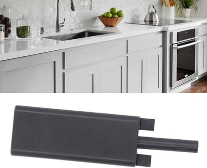 Magnetic Push Latch, Automatic Push to Open Door Catch Electric Push Opener for Cabinet Drawer Wardrobe Kitchen Door (Black Gray)