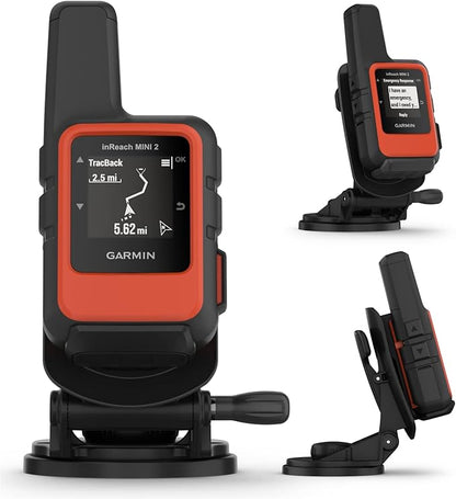 Wearable4U - Garmin inReach Mini 2 Marine Bundle, Compact Satellite Communicator, Portable Boating Handheld with Power Bundle