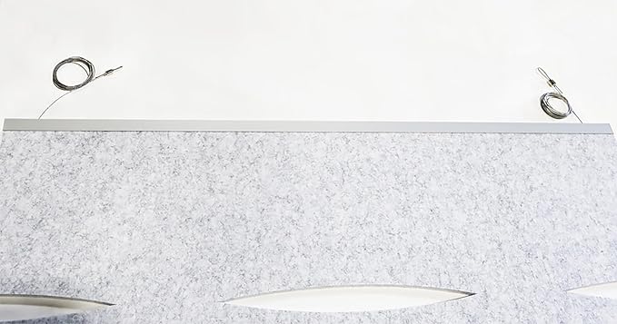Escape Acoustic Wall Art | Matrix Design | Suspended Sound Proofing Panels | Eco-Friendly Recycled Material | 4X4 | Orange