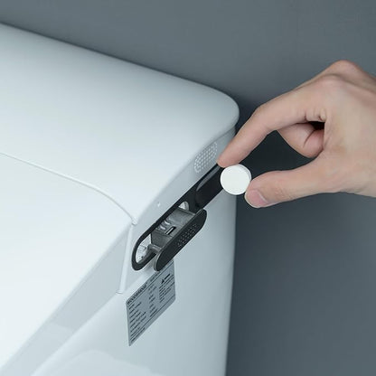 WOODBRIDGE ADA Height Smart Toilet – Auto Lid Open/Close, Foot Sensor, Zero Pressure System, Aromatherapy System, Self-Cleaning Nozzle, Multi-Function Washing & Warm Air Dry