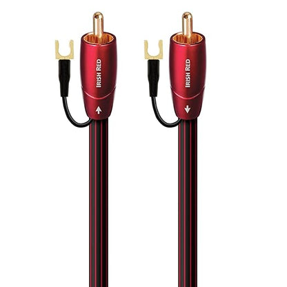 AudioQuest 8m Irish Red RCA Audio Cable Black - Audio Cables (RCA, RCA, 8 m, Black)