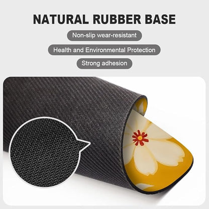 Sunday Market Square Mouse pad, Texture, Waterproof, Anti Slip Rubber Base, Computer Mouse pad, Laptop Mouse pad
