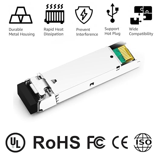 OPSTRAN 10GBASE-SR SFP+ Optical Transceiver Module Compatible with HPE H3C JD092A JD092B 850nm 300m DOM Duplex LC MMF