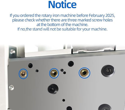 [Only Stand] Stand for Rotary Steam Press, Easy Installation, Easy to Move, Foldable Design