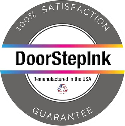 DoorStepInk 952XL Black Remanufactured Ink Cartridge Replacement for HP 952XL (F6U19AN) - Compatible with OfficeJet Pro 7740/8710/8720/8730/8740 — High Yield 1-Pack