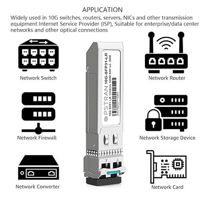OPSTRAN 10GBASE-LRM SFP+ Optical Transceiver Module Compatible with Extreme 10303 10GB-LRM-SFPP 1310nm 220m DDM Duplex LC MMF
