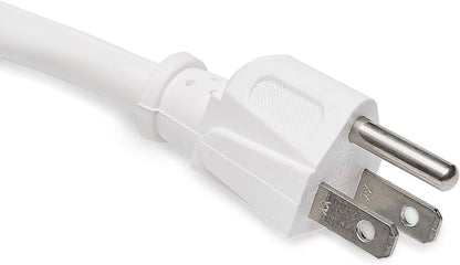 Amazon Basics Surge Protector Power Strip, 6-Outlet, 790 Joules, LED Indicator, 6ft Extension Cord, White