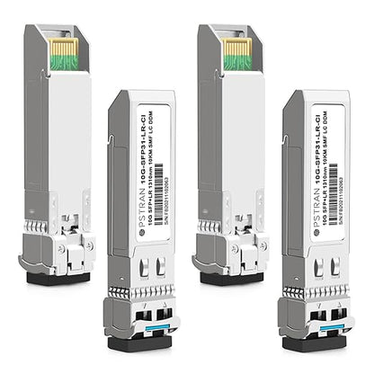 OPSTRAN 10GBASE-LR SFP+ Optical Transceiver Module Compatible with Cisco SFP-10G-LR SFP-10G-LR-S SFP-10G-LR-X 10G SFP+ 1310nm 10km DDM Duplex LC SMF 4 Pack