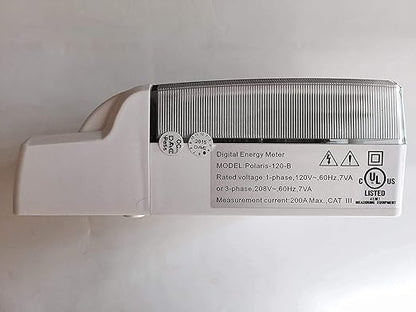 DAE P254-600 KIT, 600A, RS485, UL kWh Smart Submeter, 3 Phase, 120-480V, 3 Split Core CTs (Inner Dia. 1.38 inch)